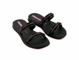 Chinelo Ipanema Slide 27401 (25-33) - Preto Rosa Bs215 