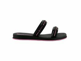 Chinelo Ipanema Slide 27401 (25-33) - Preto Rosa Bs215 
