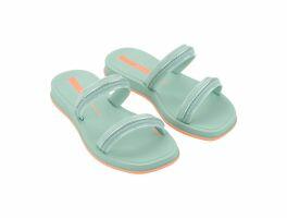 Chinelo Ipanema Slide 27401 (25-33) - Verde Prata Bs217 