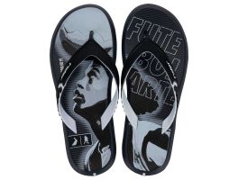 Chinelo Rider R1 Prime 12559 (37-44) - Cinza Preto Branco BT225 