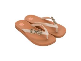 Chinelo Zaxy Pin 19335 (33-40) - Off White Medio Br572