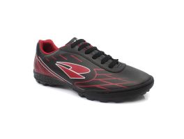 Chuteira Dray Infantil 202.10 (28-36) - Preto Vermelho 400 Society 14       