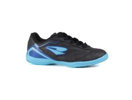 Chuteira Dray 307.10.34 (28-36) - Preto Azul Celeste 306 Indoor