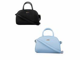 Bolsa Dakota Almeria DK138 (2 Unidades) - Céu 0004 / Preto 0001 