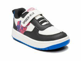 Tênis Disney Spider MSP01DY (21-27) - Branco Preto Azul