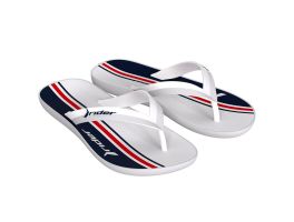 Chinelo Rider Feel Urban 12318 (37-44) - Branco Vermelho Be505 