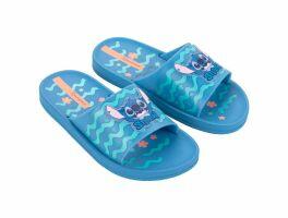Chinelo Ipanema Disney Stitch Slide 27366 (33/40) - Azul/azul Medio Bl794 