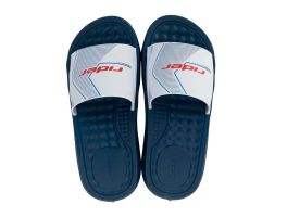 Chinelo Slide Rider Step 12265 (37-44) - Azul Branco Vermelho Bf310 