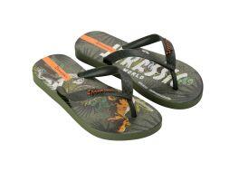 Chinelo Ipanema Jurassic Park 27324 (23/32) - Verde/laranja Bh918