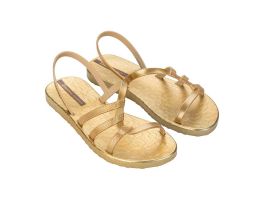 Sandália Ipanema Diversa Mais 27243 (34-40) - Bege/ Bege Metalizado Bh488 