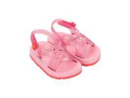 Sandalia Zaxynina Pretty Baby 19219 (19-27) - Rosa Medio Glitte BO175