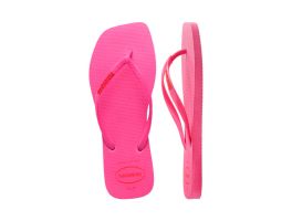 Havaianas Slim Square Logo Pop-up (39/40) - Rosa Flux 5784