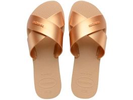 Havaianas Aqua Metallic (37/38) - Dourado 0570