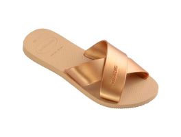 Havaianas Aqua Metallic (37/38) - Dourado 0570