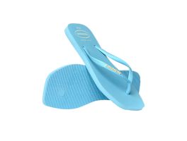 Havaianas Slim Square Logo Pop-up (33-40) - Azul Lavanda 1056  