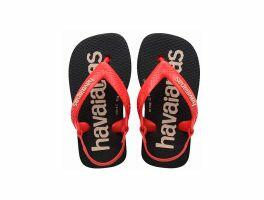 Havaianas Baby Logomania (17-24) - Blond Orange Vermelho Rubi 6171