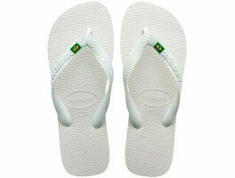 Havaianas Brasil (43/44) Cx c/ 6 pares - Branco 0001 