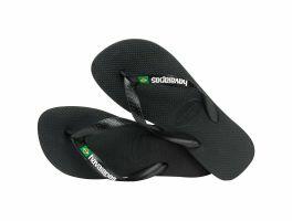 Havaianas Brasil Logo (33-40) - Preto Preto 1069 