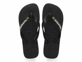Havaianas Brasil Logo (41/42) - Preto 1069 