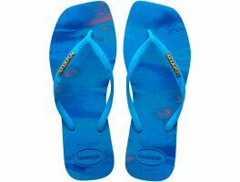 Havaianas Slim Square Trendy (33/34) - Azul Estrela 3847 