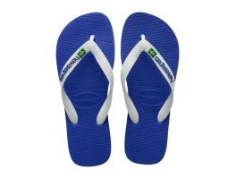 Havaianas Brasil Logo (33-40) - Azul Naval 2711  