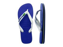 Havaianas Brasil Logo (33-40) - Azul Naval 2711  