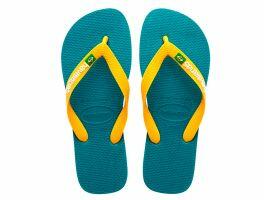 Havaianas Brasil Logo (35/36) - Verde Vibe 1832