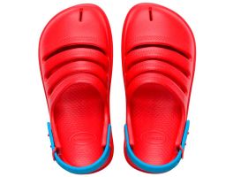 Havaianas Kids Clog (29/30) - Vermelho Rubi Turquesa 3936 