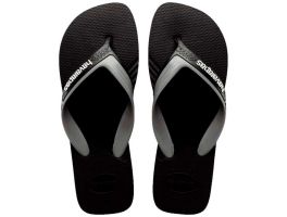 Havaianas Dual (39/44) - Preto Cinza Aço 6328
