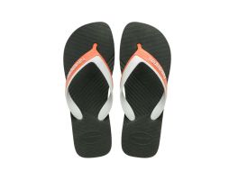 Havaianas Dual (37/38) - Verde Olive Branco 7202