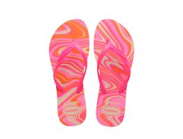 Havaianas Fantasia Style (33/34) - Bege Rosa 8342