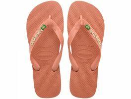 Havaianas Brasil Logo (39/40) - Rosa Clay 9259