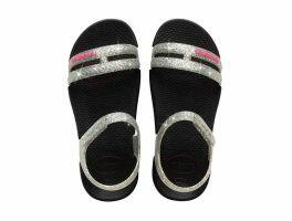 Havaianas Kids Play Mall Glitter (33/34) - Preto 0090
