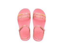 Havaianas Kids Play Mall Glitter (23/24) - Rosa Macaron 5217