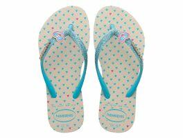 Havaianas Kids Slim Glitter II (27-36) - Bege Palha 0121