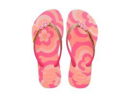 Havaianas Kids Slim Glitter II (27-36) - Blossom Rosa Flux 3128