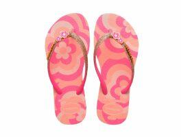Havaianas Kids Slim Glitter II (25-32) - Blossom Rosa Flux 3128