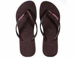 Havaianas Slim Logo Pop-Up (41/42) - Café 0727 
