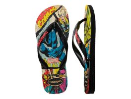 Havaianas Top Marvel Classics (37-44) - Preto Vermelho 2563 
