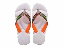 Havaianas Power 2.0 (41/42) - Branco Cinza Chumbo 6790  