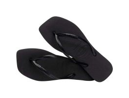 Havaianas Slim Square  (33-40) - Preto 0090