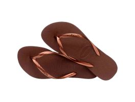 Havaianas Slim (39/40) - Café Acobreado Metálico 5964 