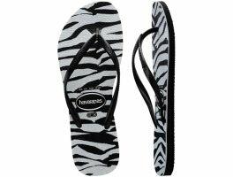 Havaianas Slim Animals Glitter (29/30) Cx c/ 9 pares - Preto 0090  