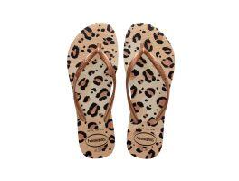Havaianas Slim Animals (39/40) - Bege 6516 