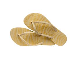 Havaianas Slim Animals Glitter (27/28) - Areia 0154 