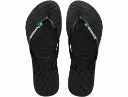 Havaianas Slim Brasil (33-40) - Preto 0090 