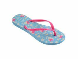 Havaianas Slim Disney (23-32) - Azul Rosa 2814 