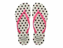 Havaianas Slim Disney (33-40) - Branco Rosa Flux 7026 