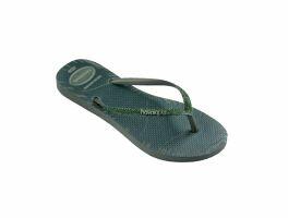 Havaianas Slim Glitter Edge (33-40) - Verde Olive 4896 