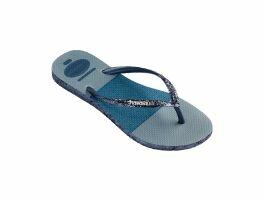Havaianas Slim Glitter Glam (41/42) - Azul Indigo 0089